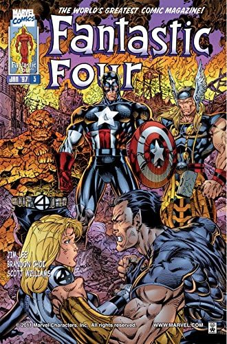 Amazon.com: Fantastic Four (1996-1997) #8 eBook : Lee, Jim, Choi